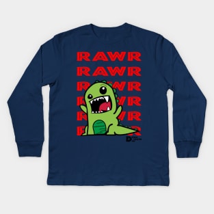 RAWR Kids Long Sleeve T-Shirt